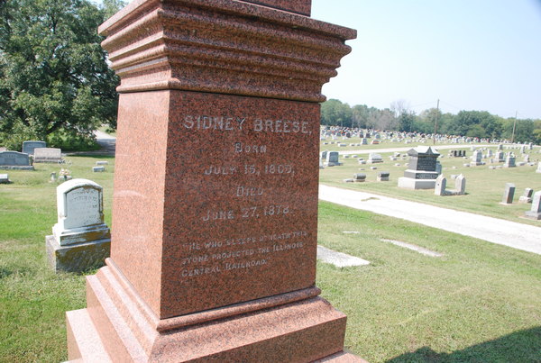 Some Random Cemetery: Senator Sidney Breese