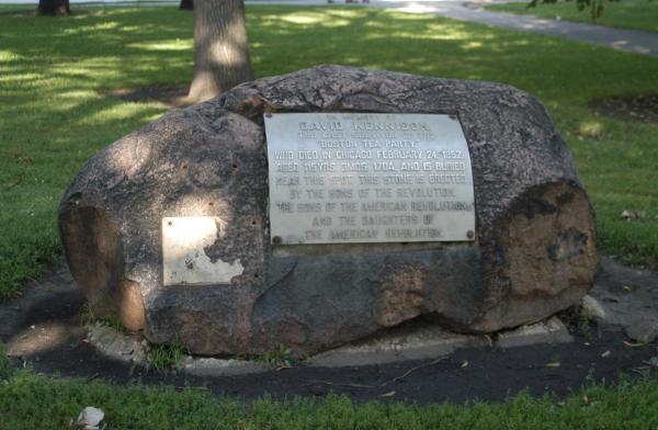 Chicago City Cemetery:David Kennison