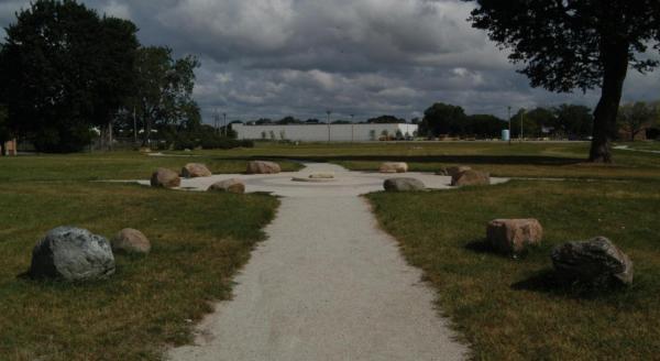 Entrance: Cook County Cemetery,  Dunning