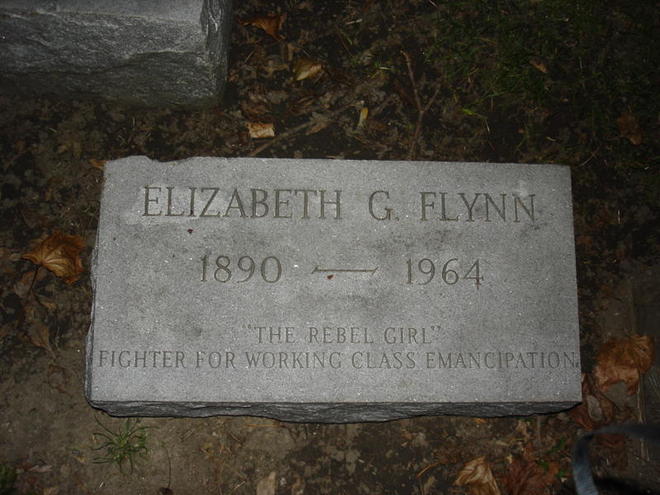 Forest Home Cemetery: Elizabeth Gurley Flynn