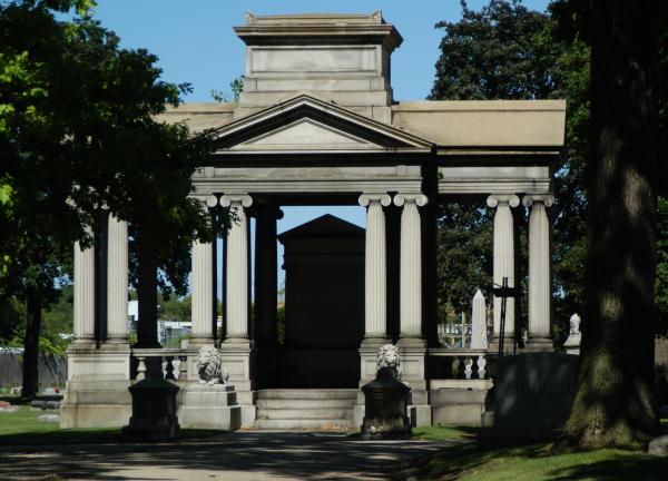 The Big Mausoleum Forest Home Cemetery
