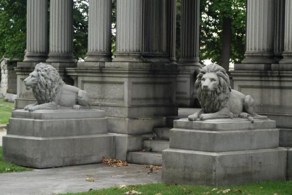 The Big Mausoleum Forest Home Cemetery