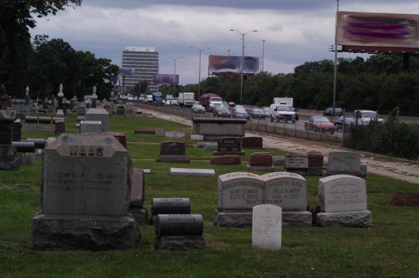 Eisenhower Expressway Forest Home Cemetery