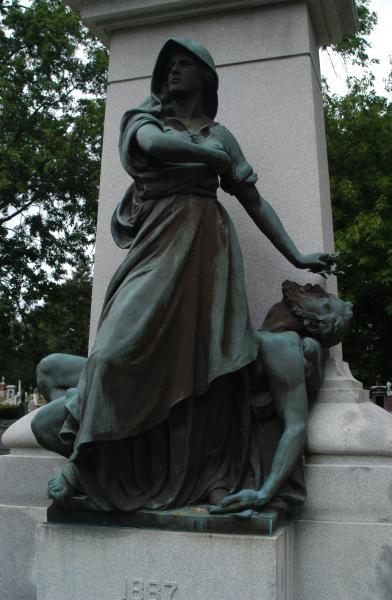 Haymarket Monument II Forest Home Cemetery