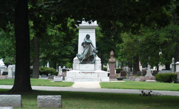 Haymarket Monument III Forest Home Cemetery