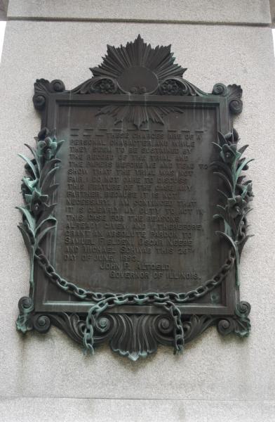 Haymarket Monument III Forest Home Cemetery