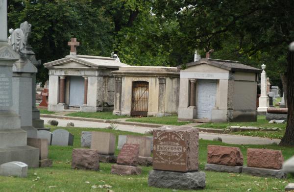 Section C Mausolea  Forest Home Cemetery