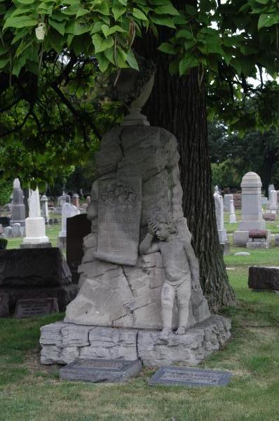 Willie, Fritz, Augusta Nebel Forest Home Cemetery