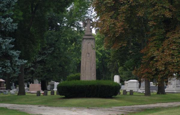 Edmund Cummings: Forest Home Cemetery