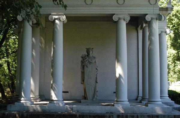 The Spirit of Commerce Forest Home Cemetery