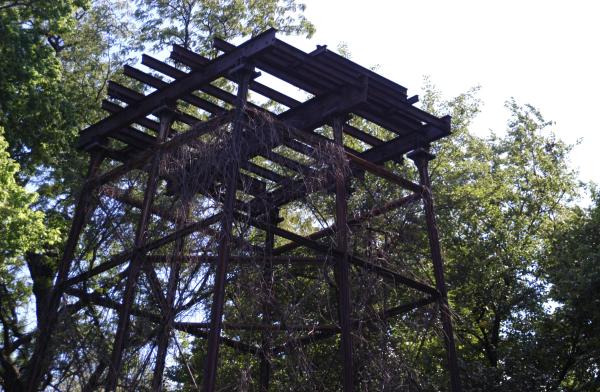 Water Tower Forest Home Cemetery