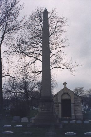 Graceland Cemetery: Mayor Carter Henry Harrison I 