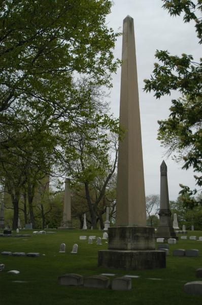 Graceland Cemetery: Mayor Francis Sherman