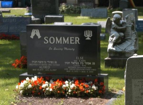 New Light Cemetery:Alfred and Else Sommer