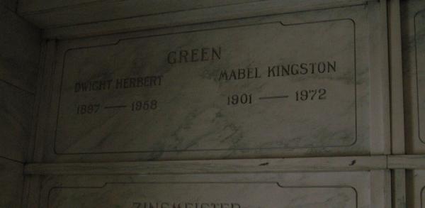 Rosehill Cemetery and Mausoleum: Governor Dwight Green