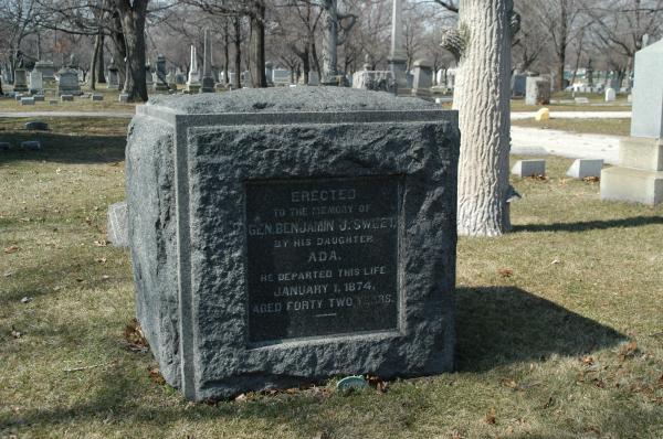 Rosehill Cemetery and Mausoleum:General Benjamin Sweet
