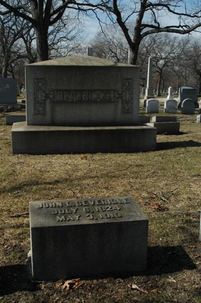 Rosehill Cemetery and Mausoleum: Governor and General John Beveridge