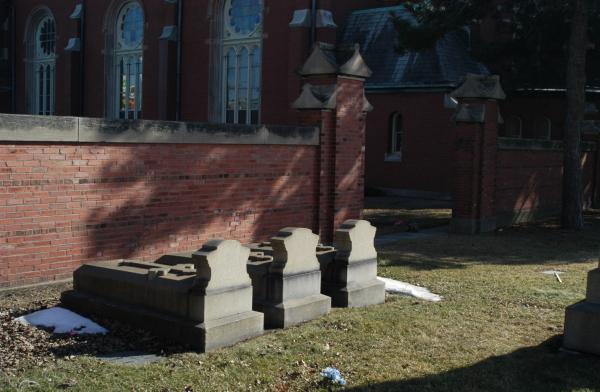 St. Henry Catholic Cemetery:Sarcophagi