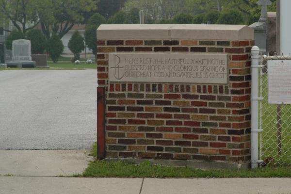 Saint Peter Catholic Cemetery:Here Rest the Faithful...