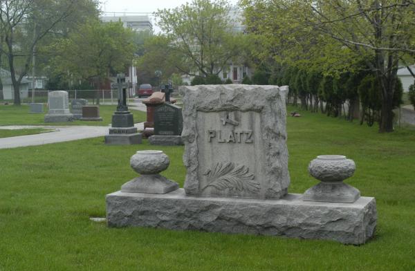 Saint Peter Catholic Cemetery:Platz