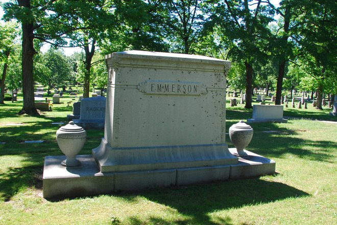 Oakwood Cemetery: Governor Louis L. Emmerson