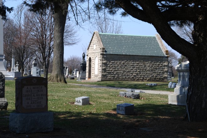 Mound Grove Cemetery: Blain Mausoleum