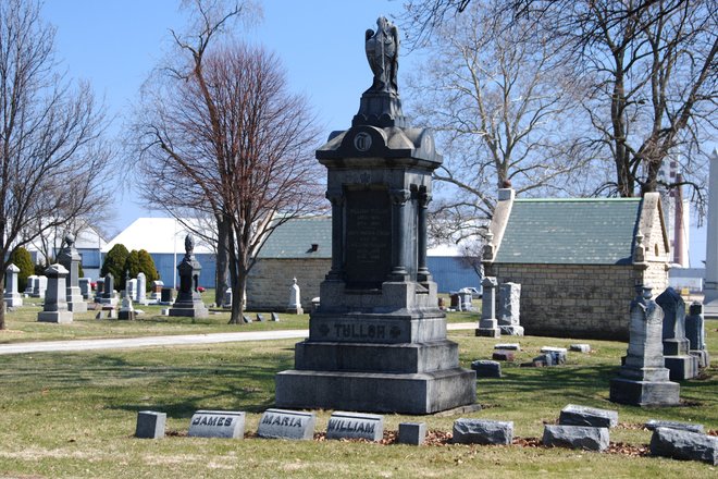 Mound Grove Cemetery: William and Maria Tulloh