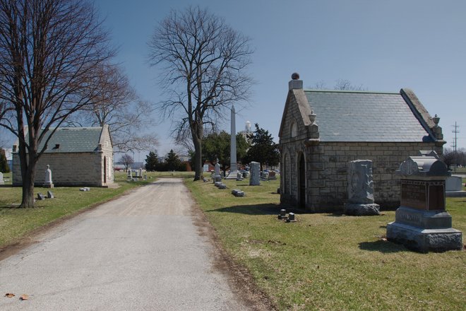 Mound Grove Cemetery: Blain and Cook 