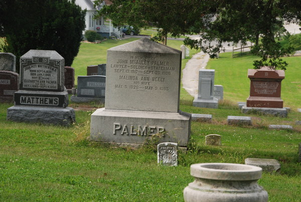 Carlinville City Cemetery: Governor John McAuley Palmer