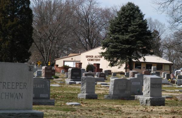 Upper Alton Cemetery:Office and Garage