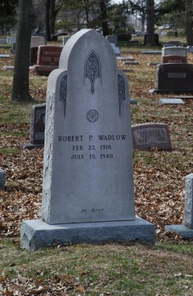Upper Alton Cemetery:Robert P. Wadlow
