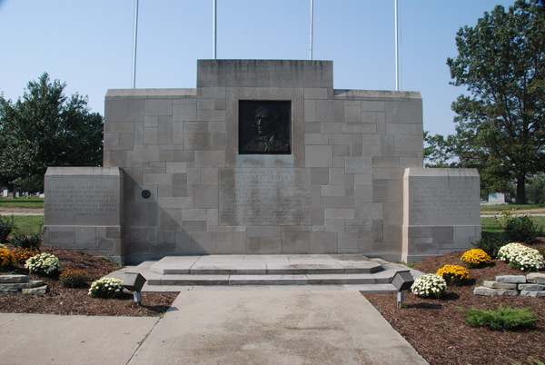 Valley View Cemetery, Edwardsville: Governor Edward Coles