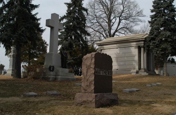 Springdale Cemetery, Peoria:Matthews