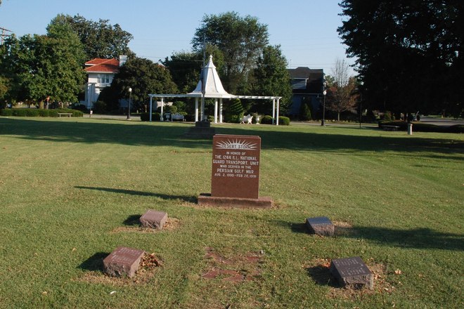 Cairo City Cemetery: Desert Storm memorial