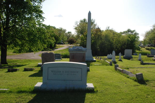 Rushville City Cemetery: William H. Dieterich