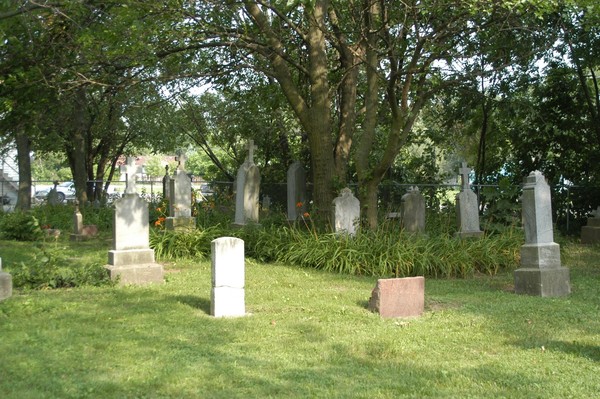 Russian Cemetery: Looking East