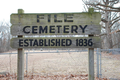 File Cemetery in Bond County, Illinois