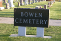 Bowen Cemetery in Hancock County, Illinois