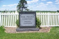 Pink Prairie Cemetery in Henry County, Illinois