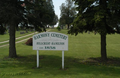 Harmony Cemetery in McHenry County, Illinois