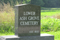 Lower Ash Grove Cemetery in Shelby County, Illinois