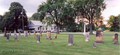 Old Saint Michaels Cemetery (Churchyard) in St. Clair County, Illinois