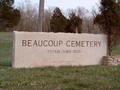 Beaucoup Cemetery in Washington County, Illinois