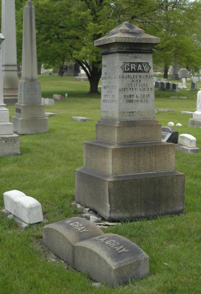 Graceland Cemetery: Mayor Charles Gray