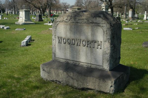 Oak Woods Cemetery: Mayor James Hutchinson Woodworth 