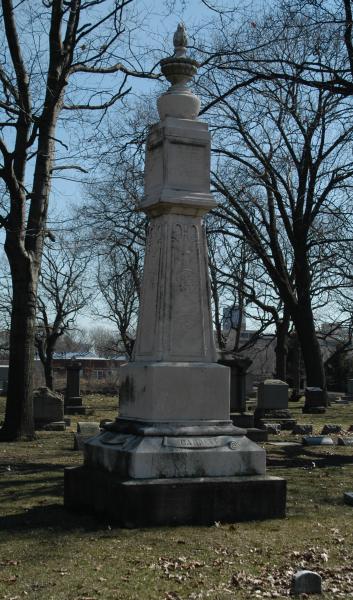 Rosehill Cemetery and Mausoleum: Mayor Augustus Garrett