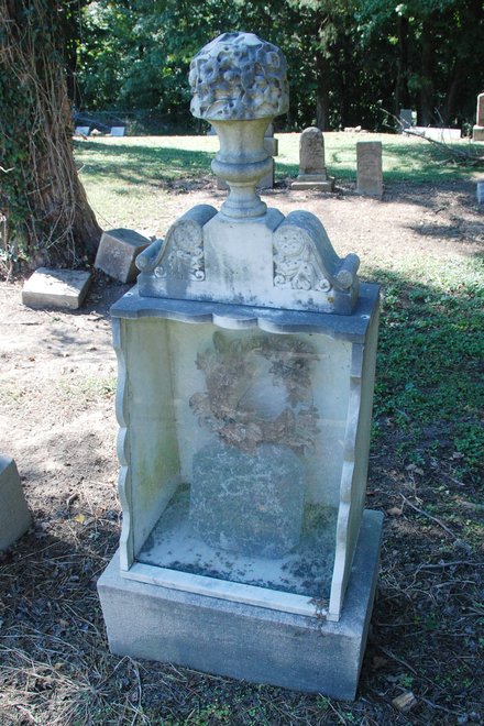 Cairo City Cemetery: Alba headstones