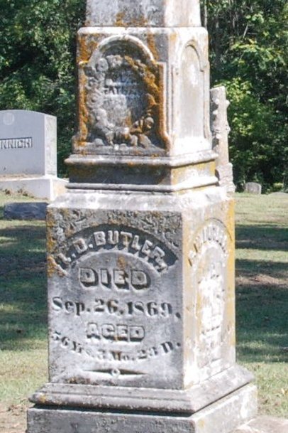 Cairo City Cemetery: L.D. Butler