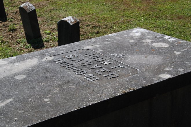 Cairo City Cemetery: John F Sawyer