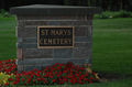 Saint Marys Cemetery in Rock Island County, Illinois